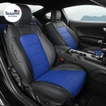 Customized Full Set Car Seat Covers Fit Ford Mustang Coupe Hardtop 2015 2016. Fixed Price $364.86.