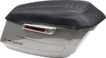 Mustang Deluxe Saddlebag Lid Covers - Black W/ Gunmetal Stitch Touring 88404GM. Fixed Price $205.00.