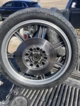1977-1979 Suzuki Lester Mag Front Wheel Rim. Fixed Price $450.00.
