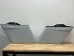 Hogworkz Unpainted 2-INTO-1 4 In. Stretched Saddlebags HW151201. Fixed Price $519.99.