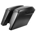 Hogworkz Denim Black 2-INTO-1 4 In. Stretched Saddlebags HW151207. Fixed Price $899.98.