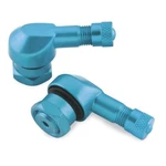 Bikemaster Angled Aluminum Valve Stems Blue 11.3MM 03-28B. Fixed Price $36.68.