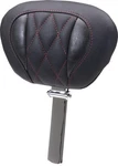 Mustang Deluxe Super Touring Driver Backrest Diamond Dark Cherry Stitch #89460DC. Fixed Price $295.00.