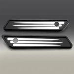 Cnc Edge Cut Saddlebag Hinge Covers For Harley Touring Flhrxs Flht Cvo 14-22. Fixed Price $36.05.