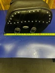 Saddlemen Travelcade Leather Throw Over Saddlebags W/ Mounting Brackets Harley. Fixed Price $199.99.