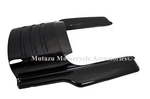 Black 7" Rear Fender Extension Filler Stretched Add Fit Harley Touring 09-UP. Fixed Price $79.00.