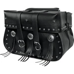 Willie & Max Classic Large Saddlebags Harley Fxb Sturgis Shovelhead Fxef Fat Bob. Fixed Price $229.95.