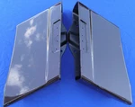 Genuine 2011 Harley Touring Merlot Sunglo Cvo Stretch Saddlebag Bottoms 1993-13. Fixed Price $300.00.