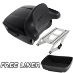 King Trunk Backrest Pad Mount Rack Fit For Harley Touring Road 2014-UP Tcmt. Fixed Price $264.99.