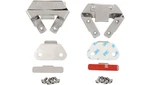 Drag Specialties 3501-0865 Saddlebag Mount Bracket Hardware Plate Kit HARLEY#8. Fixed Price $59.95.