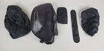 Cortech Super 2.0 Saddlebag 26 Liter Black With Rain Cover Left Side Only. Fixed Price $29.00.