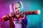 Superheroes Harley Quinn Artist Stitched Gaming Mat Desk 11476. Fixed Price $25.51.