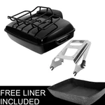 Chopped Trunk Rack Fit For Harley Touring Electra Glide 09-13 Tcmt. Fixed Price $299.99.