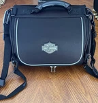Harley-davidson Soft-sided Travel Luggage Bar & Shield Fabric Toiletry Bag 99610. Fixed Price $95.00.