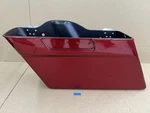 1997-2013 Oem Harley-davidson Touring Left Saddlebag Bottom Ember Red Sunglo. Fixed Price $160.00.