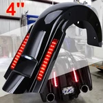 Vivid Cvo Stretched Rear Fender & Led Light For Harley Touring Electra Glide Flh. Fixed Price $303.95.