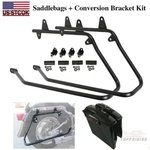 5" Vivid Stretched Saddlebags & Conversion Bracket For Harley Softail 1986-2013. Fixed Price $265.97.