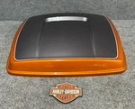 Oem Harley-davidson Amber Whiskey Charcoal Tour Pak Lid 53000371DXB. Fixed Price $350.00.