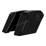 Hogworkz Vivid Black No Cut Touring 4 In. Stretch Saddlebags - HW151228. Fixed Price $759.98.
