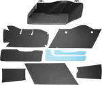 Drag Specialties Seats Saddlebag Lining Kit For Harley Fl 1993-2013, Black. Fixed Price $122.95.