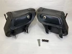 Harley-davidson 1998-2017 Dyna Concho Lid Leather Saddlebags 90309-98. Fixed Price $249.00.