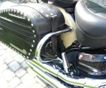 Yamaha XVZ1300 Royal Star - Chrome Rear Crash Bars Saddlebag Guards. Fixed Price $186.55.