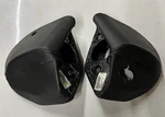 Harley Davidson Right And Left Speaker Enclosures With Grills. Fixed Price $150.00.