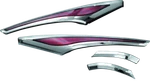 Kuryakyn L.e.d. Saddlebag Accent Swoops 12-17 GL1800 Chrome. Fixed Price $329.05.