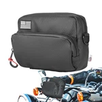 Premium Motorcycle Handlebar Bag Easy Access Storage For Dyna &sportster Bikes. Fixed Price $23.75.