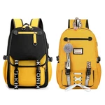 Women Girls Oxford Backpack School Waterproof Bookbag Travel Rucksack Yellow. Fixed Price $15.19.