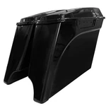 Zxmt 5" Extended Stretched Hard Saddlebags Compatible With Harley One Size. Fixed Price $262.99.