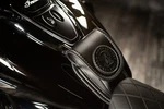 Aj Baggers Gas Tank Pouch Bib For Indian Chief, Roadmaster White Stitching. Fixed Price $125.00.