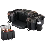 Kemimoto 76L Atv Rear Rack Storage Bags With Cooler, Four Wheel Cargo. Fixed Price $209.99.