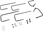 Drag Specialties Saddlebag Guard/side Rail Kits Black 3501-1248. Fixed Price $113.99.