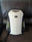 Ogio No Drag Mach 3 Hard Case Motorsports Backpack White Lime. Fixed Price $70.00.