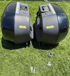 2008 09 Kawasaki Concours ZG1400 Oem Saddle Bags Side Luggage Black. Fixed Price $750.00.