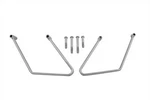 Chrome Saddlebag Support Kit For Harley-davidson. Fixed Price $53.99.
