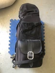 Saddleman Sissy Bar Bag For Motorcycle Backrest. Fixed Price $115.00.