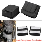 Motor Fairing Lower Door Pocket Bag For Harley 96-13 Road Street Tri Glide Flhx. Fixed Price $28.30.