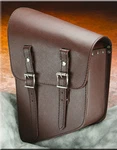Solo Saddlebag Left Harley Softail Slim Flsts Springer Cross Bones Cvo. Fixed Price $79.95.