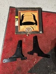 Oem Harley Dyna Sissy Bar Kit 52764-90A Black Side Plate 52780-90A. Fixed Price $150.00.
