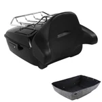 King Trunk Backrest Luggage Rack Fit For Harley Touring Road Glide 2009-13. Fixed Price $289.80.