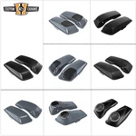 Saddlebags Lids Fit For Harley Touring Road Glide 14-23 Black Denim/gunship Gray. Fixed Price $176.79.