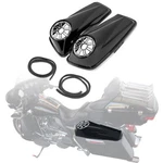6.5" Speaker Lids For Harley Davidson Touring Street Glide 2014-UP Saddlebags. Fixed Price $92.62.