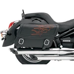 Saddlemen Flame Saddlebag Orange Large X021-05-0416. Fixed Price $272.21.