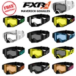 Fxr Maverick Snowmobile Goggles Dual Pane Anti-fog Lens. Fixed Price $74.99.