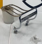 92-84 Oem Harley Fxr Dyna Chrome Bobtail Fender Luggage Rack. Fixed Price $99.95.