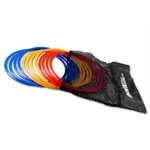 Kwik Goal Deluxe Speed Rings 19.5IN 3/4IN - Set Of 12 W/ Carry Bag. Fixed Price $76.88.