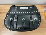 Leatherworks Classic Throwover Saddlebag Studded - Right Side Only. Fixed Price $255.87.
