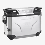 37L Anodized Aluminum Right Side Suitcase - Givi Trekker Outback Evo. Fixed Price $409.93.